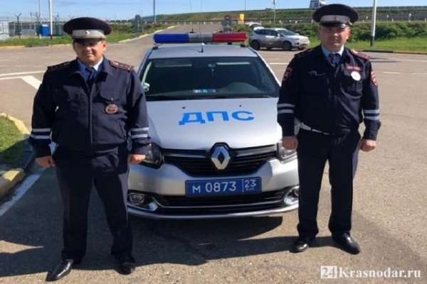 Гаишники спасли жизнь