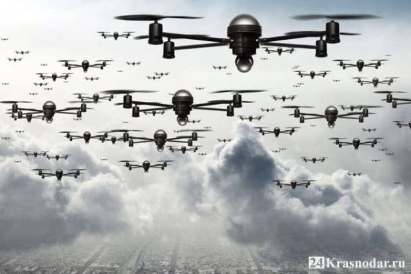 Атака дронов на аэропорт