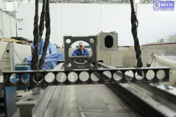 
            На Южном заводе тяжелого станкостроения приступили к монтажу сверхточного станка                    