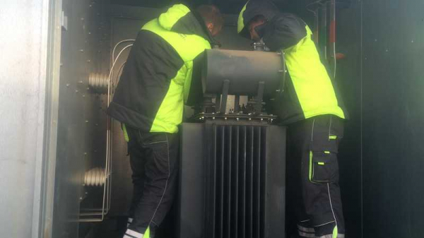 На подстанции в пос. Российском Краснодара заменили трансформатор