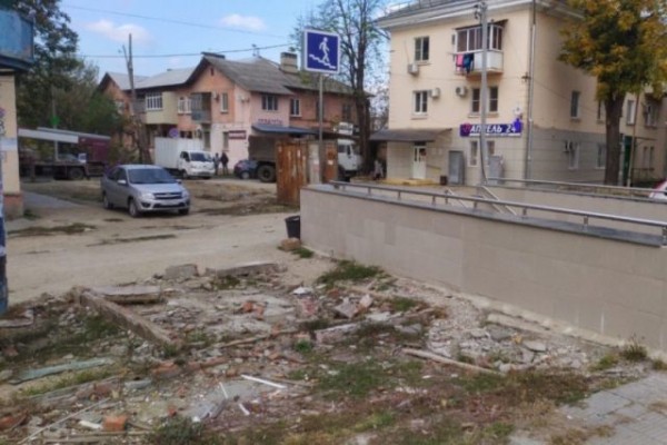 В Краснодаре на месте бывшего рынка «Рино» появится новая зеленая зона