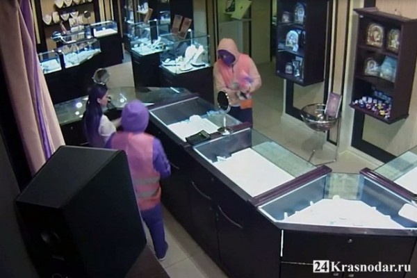 Расплата за ограбление ювелирного