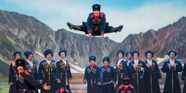 "Казачье раздолье" показали на главной сцене страны "Казачье раздолье" показали на главной сцене страны