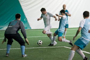 Команда главы Краснодара сыграла в футбол с нефтяниками Команда главы Краснодара сыграла в футбол с нефтяниками