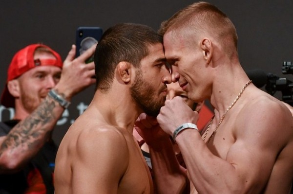 Кубанский боец Хандожко проиграл на турнире UFC в Москве
Кубанский боец Хандожко проиграл на турнире UFC в Москве