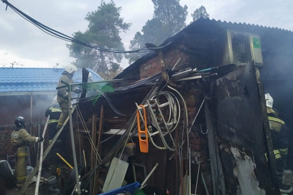 В центре Краснодара сгорел гараж
В центре Краснодара сгорел гараж