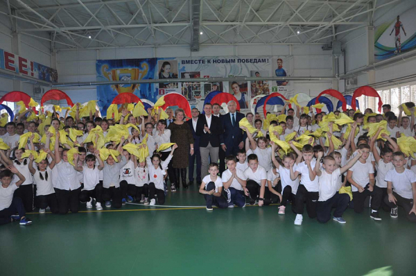 В трех муниципалитетах Кубани сегодня торжественно открылись спортивные объекты В трех муниципалитетах Кубани сегодня торжественно открылись спортивные объекты