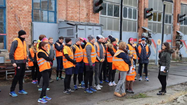 В Краснодаре состоялся забег «Обгони трамвай»