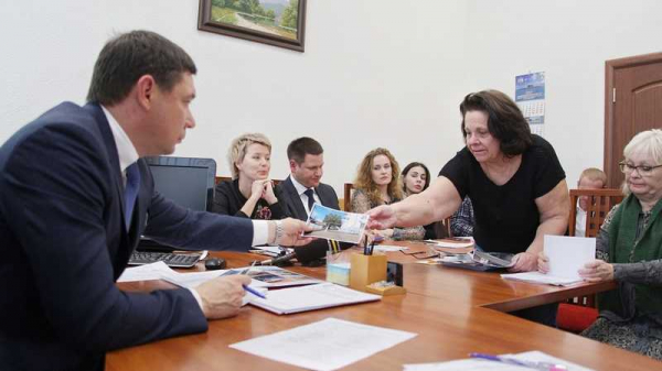 Глава Краснодара провел прием жителей по личным вопросам