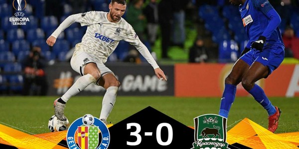 "Краснодар" крупно уступил в Испании