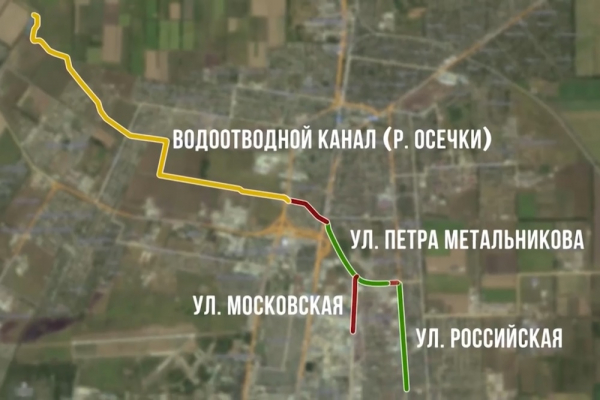 Магистральная ливневая система по ул. им. Петра Метальникова в Краснодаре: основные факты и этапы строительства
