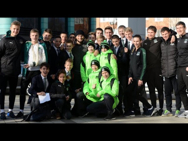 
            Хабиб Нурмагомедов посетил Академию и стадион ФК &laquo;Краснодар&raquo;                    