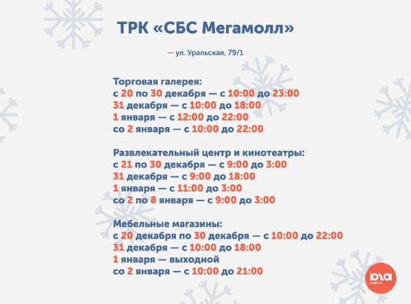 Как торговые центры и магазины Краснодара будут работать в новогодние праздники