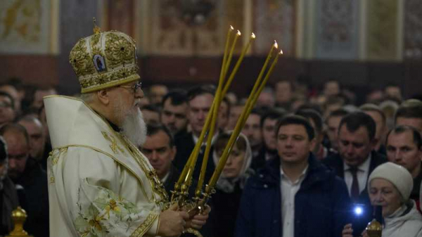 В Рождественскую ночь во всех 48 храмах Краснодара состоялись торжественные богослужения