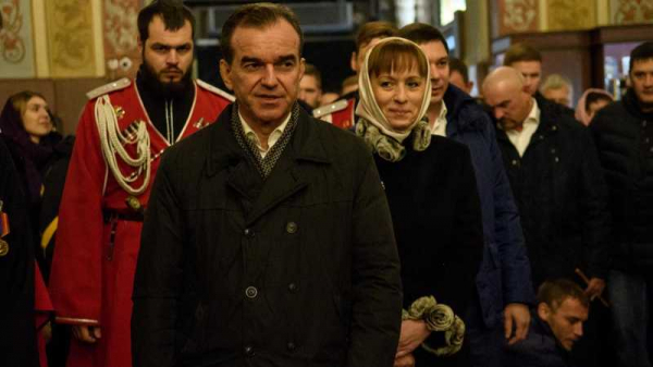 В Рождественскую ночь во всех 48 храмах Краснодара состоялись торжественные богослужения