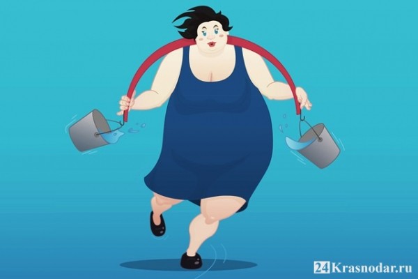 C ведром на ювелирный салон