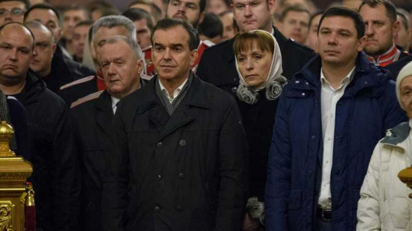 В Рождественскую ночь во всех 48 храмах Краснодара состоялись торжественные богослужения