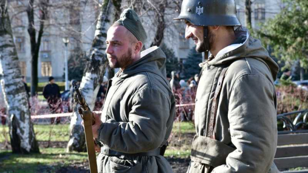 12 февраля 1943 г.: краснодарцам показали реконструкцию освобождения города от фашистских оккупантов