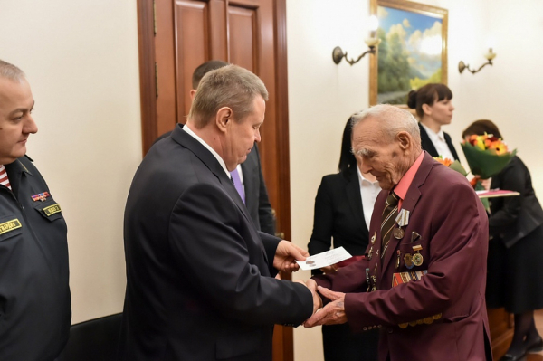 С начала года кубанским ветеранам вручено более трех тысяч медалей в честь 75-летия Великой Победы