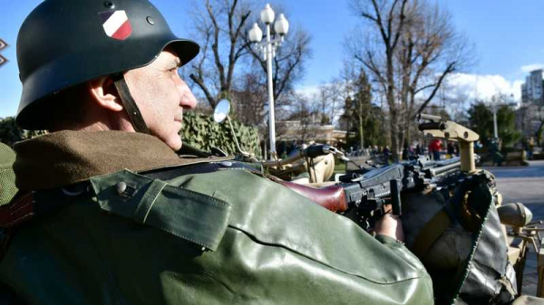12 февраля 1943 г.: краснодарцам показали реконструкцию освобождения города от фашистских оккупантов