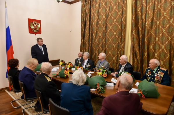 С начала года кубанским ветеранам вручено более трех тысяч медалей в честь 75-летия Великой Победы