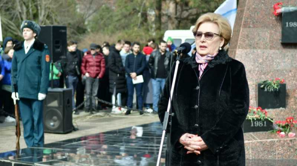 Торжественный митинг в память погибших в Афганистане прошел в Чистяковской Роще Краснодара Торжественный митинг в память погибших в Афганистане прошел в Чистяковской Роще Краснодара
