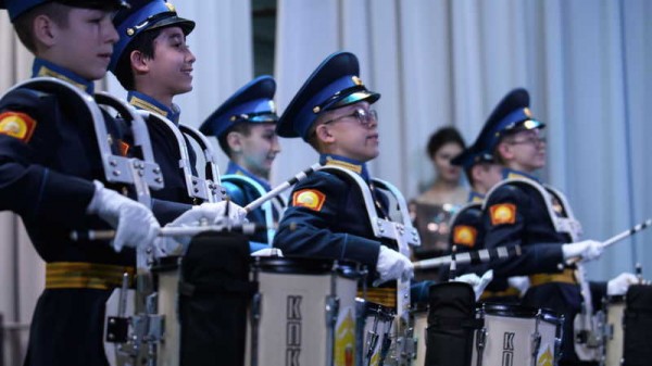 День защитника Отечества отметили в президентском кадетском училище Краснодара