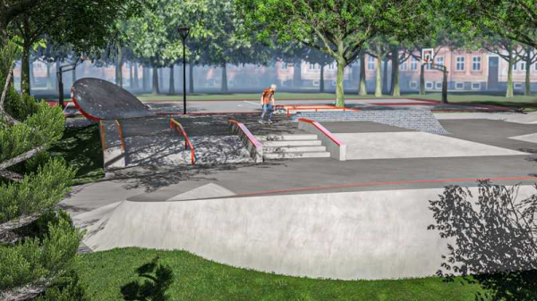 В сквере Дружбы народов Краснодара отремонтируют спортивное оборудование и установят новый скейт-парк