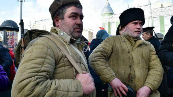 12 февраля 1943 г.: краснодарцам показали реконструкцию освобождения города от фашистских оккупантов