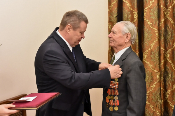 С начала года кубанским ветеранам вручено более трех тысяч медалей в честь 75-летия Великой Победы