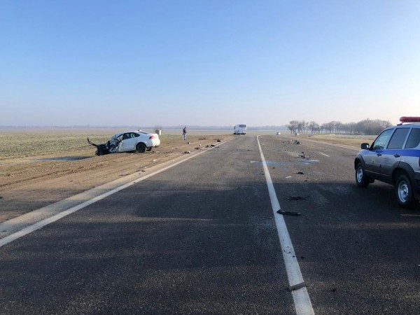 Два смертельных ДТП произошло на дороге Краснодар — Верхнебаканский, одно из них с рейсовым автобусом