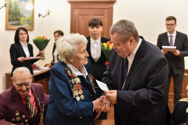 С начала года кубанским ветеранам вручено более трех тысяч медалей в честь 75-летия Великой Победы