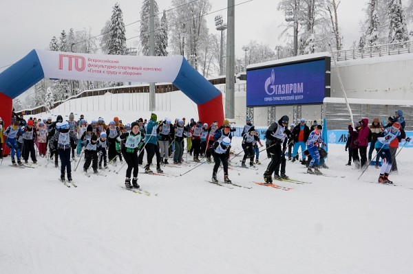  В горах Сочи прошла «Лыжня Кубани» 