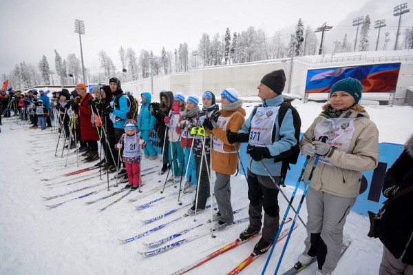  В горах Сочи прошла «Лыжня Кубани» 