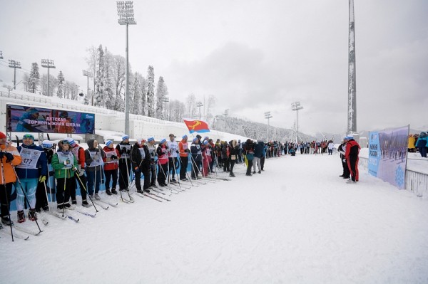  В горах Сочи прошла «Лыжня Кубани» 