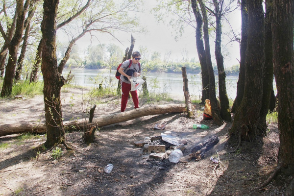 Субботний патруль: в Краснодаре мобильные группы выписали штрафы отдыхавшим на берегах водоёмов