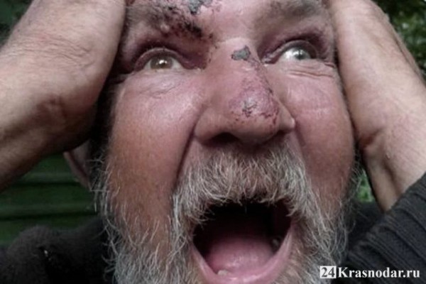 Наказание бомжу-матерщиннику