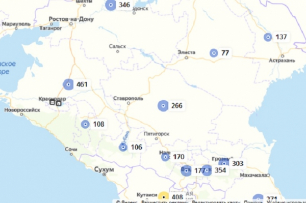 На каком месте Кубань по заболеваемости коронавирусом среди регионов ЮФО