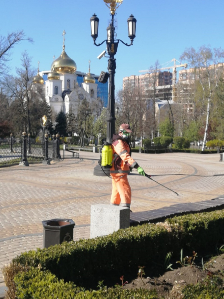 Тотальная дезинфекция Краснодара: итоги недели обработки
