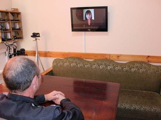 Осужденные ИК-6 УФСИН России по Краснодарскому краю обмениваются с родственниками видеописьмами Осужденные ИК-6 УФСИН России по Краснодарскому краю обмениваются с родственниками видеописьмами