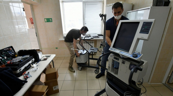 В больницах Кубани появилось 12 новых аппаратов ИВЛ В больницах Кубани появилось 12 новых аппаратов ИВЛ