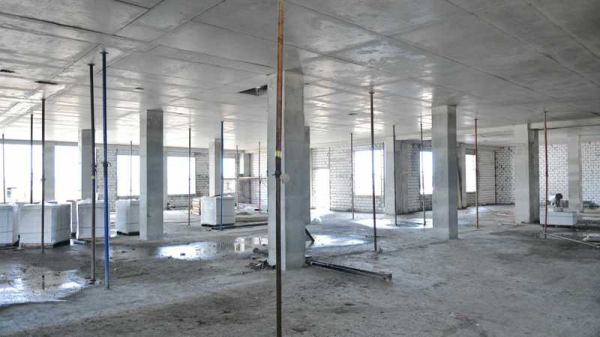 Первая школа для Новознаменского жилого района Краснодара готова на 25% Первая школа для Новознаменского жилого района Краснодара готова на 25%