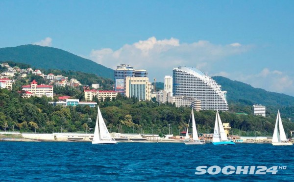 Впервые прозвучал гимн Сочи