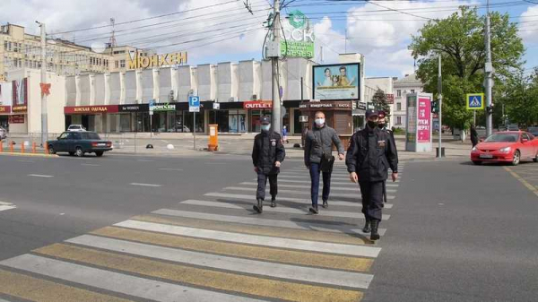 1 мая мобильные группы самоконтроля патрулировали Краснодар по 139 маршрутам