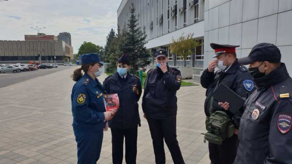 650 человек патрулируют Краснодар по пешеходным маршрутам 10 мая
