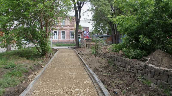 Стартовало благоустройство сквера &laquo;Дмитриевский&raquo; на берегу Покровского озера