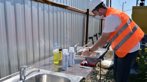 Первая школа для Новознаменского жилого района Краснодара готова на 25% Первая школа для Новознаменского жилого района Краснодара готова на 25%