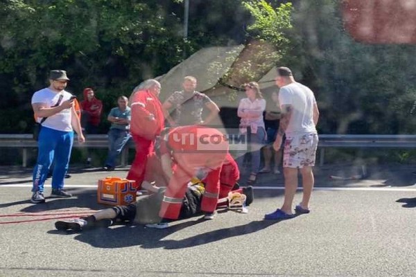 В аварии в Сочи погиб мотоциклист