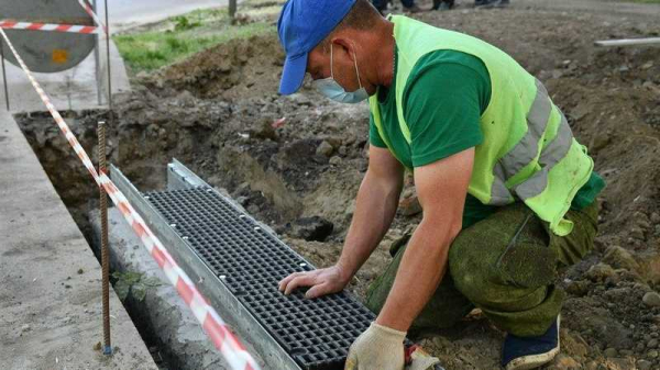 Благоустройство местного значения: стартовал комплексный ремонт на пересечении улиц Речной и Южной