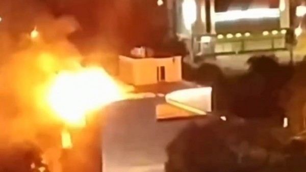 В Краснодаре горел спортивный комплекс